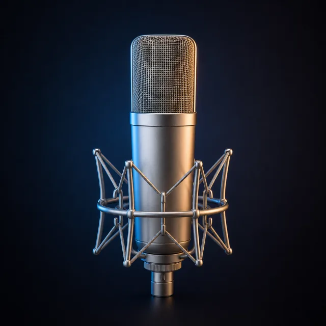 Studio condenser microphone